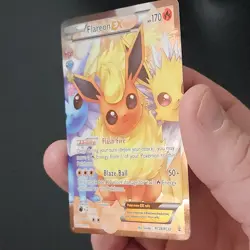 Pokemon Flareon EX Full Art Ultra Rare Holo Generations RC28-32 170HP LP-NM - Image 5