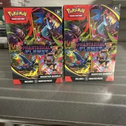 2 Bundles Pokemon Phantasmal Flames Booster BundleS Sealed New In Hand Free Ship - Image 1