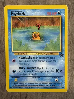 Pokemon TCG Psyduck Black Star Promo VLP 20/53 WOTC - Image 1