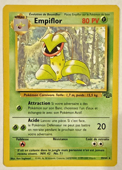 Pokemon - Empiflor 30/64 Rare Jungle French victreebel WOTC - Image 1