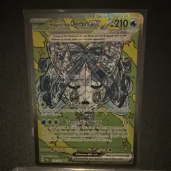 Pokemon Wellspring Mask Ogerpon EX Sv: Prismatic Evolutions 152/131 SAR Holo - Image 1