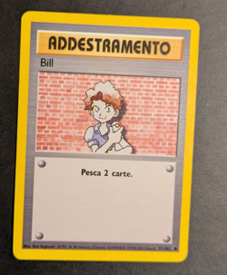 Pokemon TCG -Bill 91/102 Base Set - Italian MP - Image 1