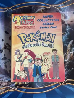 Pokemon Action Flipz Complete Set 1-66 With Album 1999 Vintage Nintendo - Image 1
