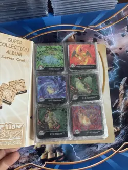 Pokemon Action Flipz Complete Set 1-66 With Album 1999 Vintage Nintendo - Image 2