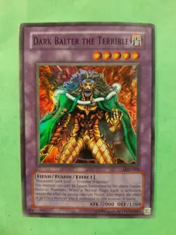 Yugioh Dark Balter the Terrible Holo LOD-002 🔥Excellent condition Lightly used. - Image 1