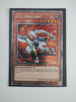 D.D. Assailant (Platinum Secret Rare) RA03-EN141 - Image 1