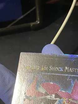 NUMBER 16: SHOCK MASTER (NAME SHIFT MISPRINT) PSR YuGiOh RA04 EN166 NM - Image 2