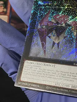 NUMBER 16: SHOCK MASTER (NAME SHIFT MISPRINT) PSR YuGiOh RA04 EN166 NM - Image 4
