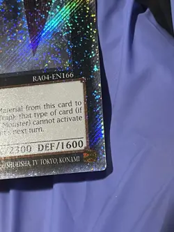 NUMBER 16: SHOCK MASTER (NAME SHIFT MISPRINT) PSR YuGiOh RA04 EN166 NM - Image 5