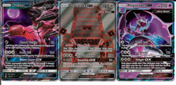 Pokemon GX 3 Card Lot with Yveltal, Naganadel & Full Art Stakataka NM - Image 1