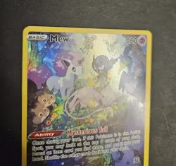 Mew GG10/GG70 Crown Zenith: Galarian Gallery Holo Pokemon Card TCG NM - Image 3