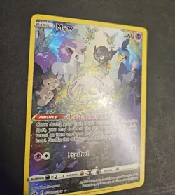 Mew GG10/GG70 Crown Zenith: Galarian Gallery Holo Pokemon Card TCG NM - Image 4