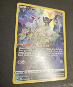 Mew GG10/GG70 Crown Zenith: Galarian Gallery Holo Pokemon Card TCG NM - Image 5