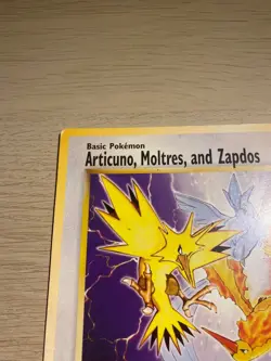 Legendary Birds Articuno Zapdos Moltres JUMBO Pokemon Card - WotC Movie Promo - Image 4