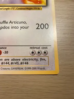 Legendary Birds Articuno Zapdos Moltres JUMBO Pokemon Card - WotC Movie Promo - Image 5