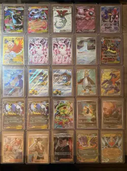 Pokemon Modern Collection 50 Card Lot Full Arts And Illustration Rares - Image 1