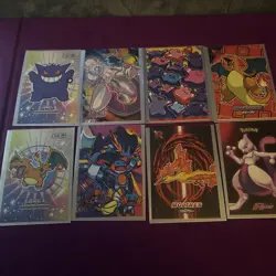 Rocket Database Fan Pokemon Card bulk of 60- Charizard,snorlax,mew-two,gengar. - Image 4