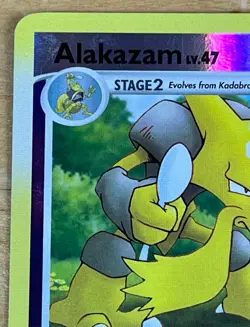 Alakazam 2/123 Mysterious Treasures Reverse Holo Rare 2007 TCG Card - Image 2
