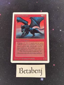 1x MTG Unlimited Granite Gargoyle from Estate Collection - Image 1