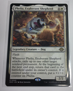MTG Magic Phelia, Exuberant Shepherd Modern Horizons 3 Regular NM - Image 1