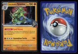 Team Rocket's Tyranitar (Pokemon Center Exclusive) 096/182 Pokemon - Image 3