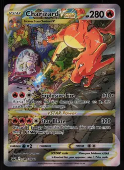 Charizard VSTAR SWSH262 Promo SWSH Black Star Pokemon - Image 1