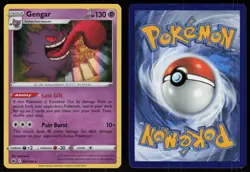 Gengar 057/198 Rare Chilling Reign Holo Pokemon - Image 3