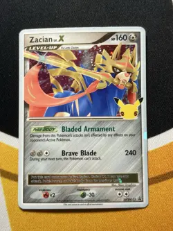 Pokemon: Zacian LV. X SWSH135 - Celebrations 25th anniversary - PTCG B Nm - Image 1