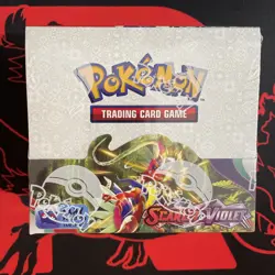Pokemon Scarlet And Violet Base Booster Box Sealed - CLEAN! - Image 1