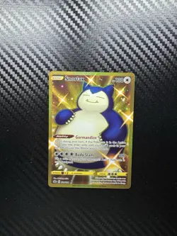 Pokemon Snorlax 224/198 Chilling Reign Gold Secret Rare Full Art Holo NM - Image 1