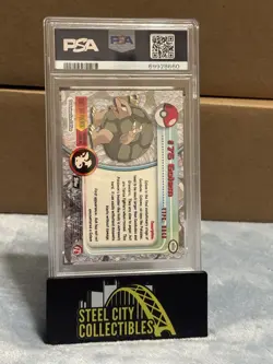 PSA 10 Gem Mt 1999 POKEMON TOPPS GOLEM #76 RAINBOW FOIL ENGLISH - Image 2