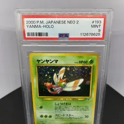 Pokemon Yanma Holo with Swirl No. 193 Crossing the Ruins PSA 9 MINT - Image 3
