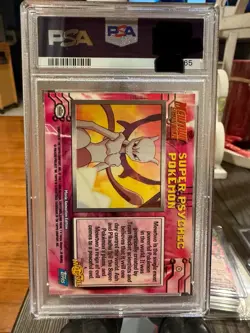 1999 Pokemon Topps Super Psychic Pokemon Movie Edition Foil Promo #0 PSA 10 - Image 2