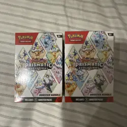 2x Prismatic Evolutions Booster Bundle Pokemon Scarlet&Violet New Factory Sealed - Image 1