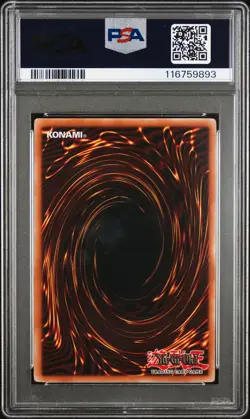 Caius The Shadow Monarch TU03-EN000 Turbo Pack: Booster Three Yugioh PSA 9 *893 - Image 2