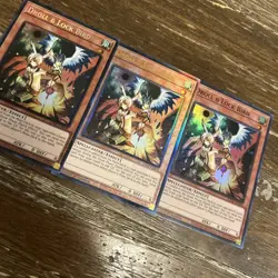 3X DROLL & LOCK BIRD 3X super/prism/collectors RARE SET RA02-EN006 YUGIOH! - Image 1