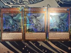 Yugioh Gameciel, The Sea Turtle Kaiju Starlight Rare MP25-EN028 x3 Near Mint - Image 1