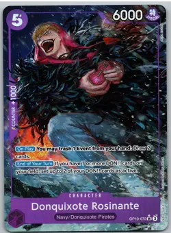 Donquixote Rosinante (Parallel) OP10-072 Super Rare Royal Blood One Piece NM - Image 1