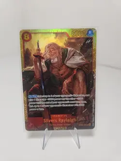 One Piece TCG | Silvers Rayleigh OP08-118 SEC Two Legends (PRB02 Reprint) NM - Image 1