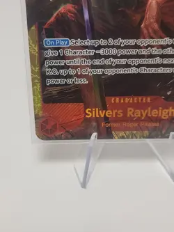 One Piece TCG | Silvers Rayleigh OP08-118 SEC Two Legends (PRB02 Reprint) NM - Image 5