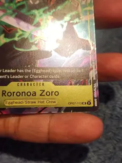 Roronoa Zoro One Piece Day Dallas OP07-113 Promo Foil - Image 5