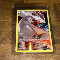 Reshiram XY74 Full Art Holo Black Star Pokemon TCG Card - Image 1