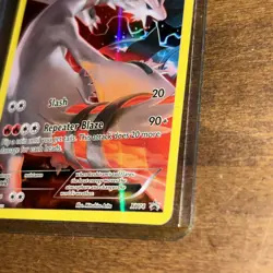 Reshiram XY74 Full Art Holo Black Star Pokemon TCG Card - Image 2
