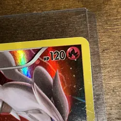 Reshiram XY74 Full Art Holo Black Star Pokemon TCG Card - Image 5