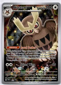 Noctowl - - SVP SV: Scarlet & Violet Promo Cards #141 Promo Holo NM - Image 1