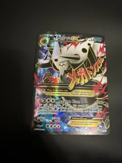 Pokemon M Aggron EX Full Art Holo Rare Card 154/160 XY Primal Clash - Image 1