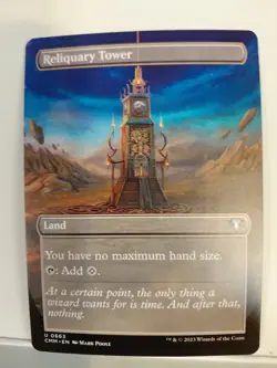 Reliquary Tower (Borderless) Commander Masters Regular - Image 1