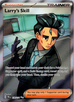 Pokemon Larry’s Skill 139/131 Prismatic Evolutions Ultra Rare Card Holo NM/M - Image 1