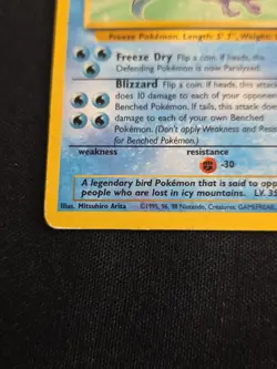 Pokemon Articuno 17/62 Zapdos 30/62 Moltres 27/62 Legendary Bird Fossil Set Trio - Image 3