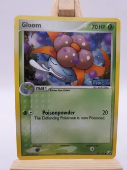 Pokemon Reverse Foil Card : Gloom 58/115 (Ex Unseen Forces) - Image 1